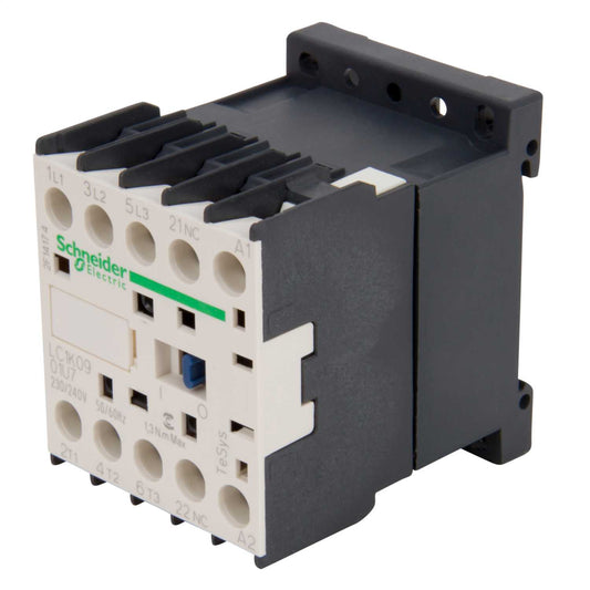 Schneider TeSys 9A Contactor 3 Pole 3 NO Contacts 240V AC Coil