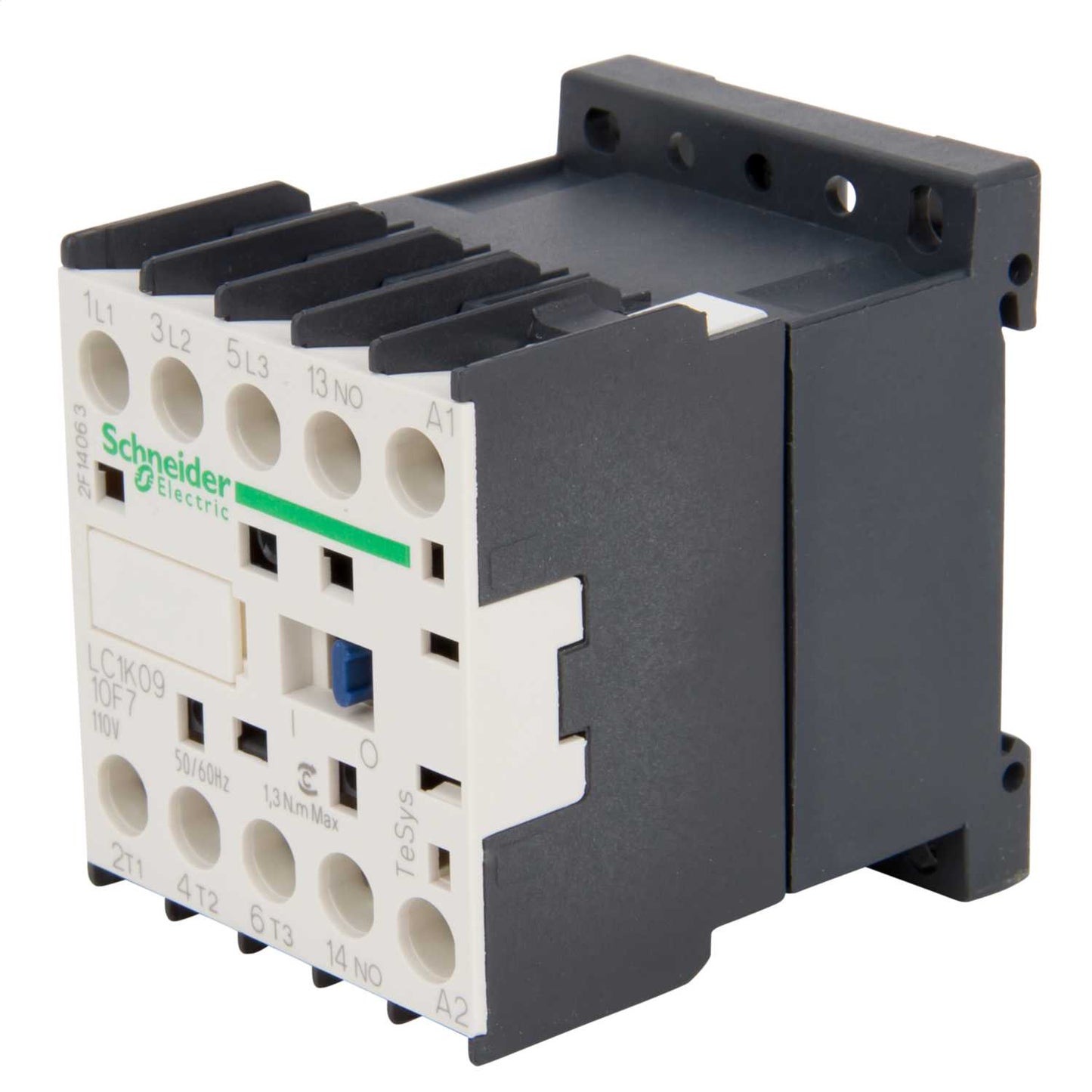 Schneider TeSys 9A Contactor 3 Pole 3 NO Contacts 110V Coil