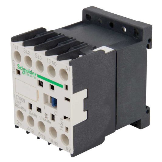 Schneider TeSys 9A Contactor 3 Pole 3 NO Contacts 415V Coil