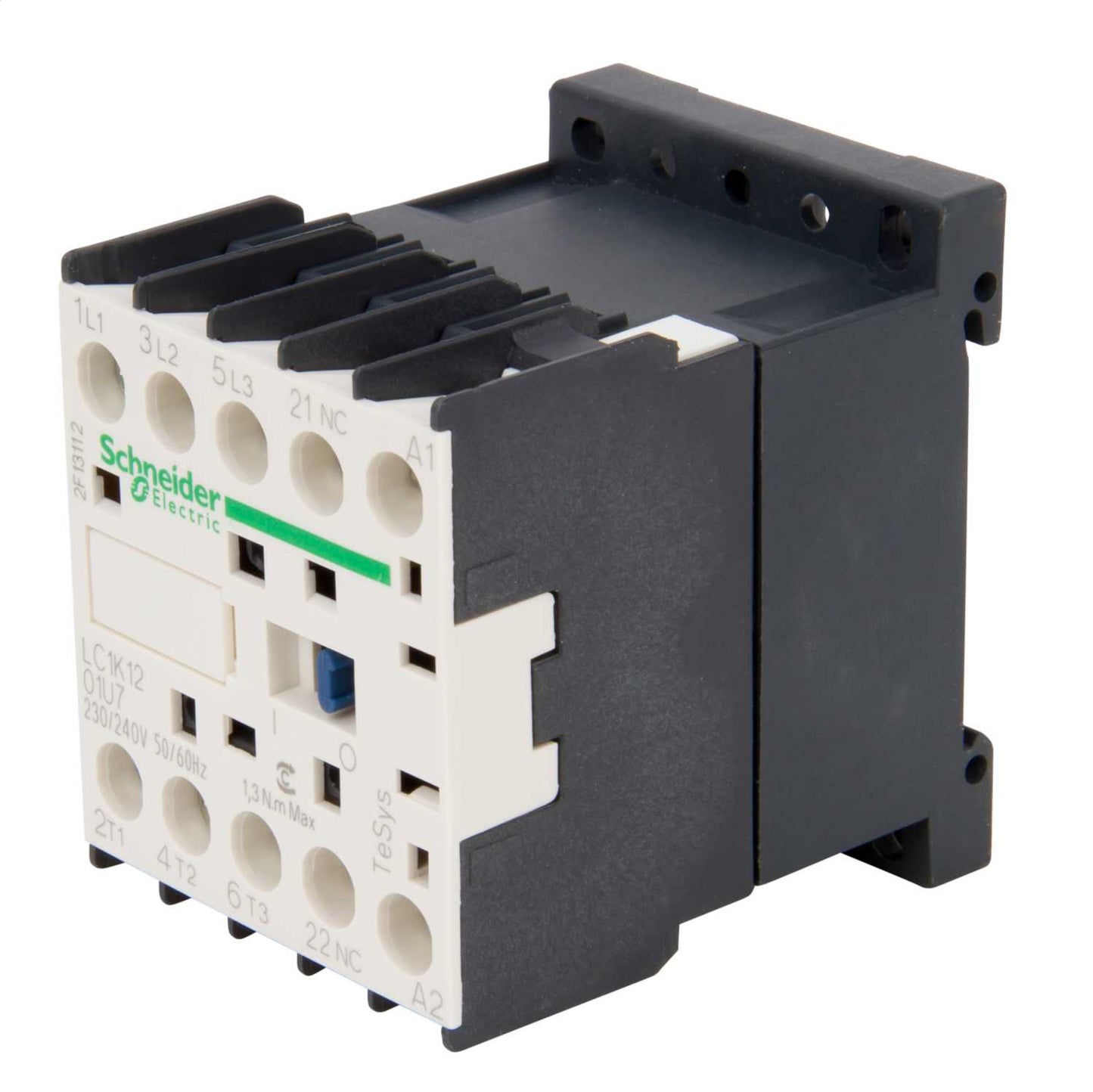 Schneider TeSys 12A Contactor 3 Pole 3 NO Contacts 240V Coil