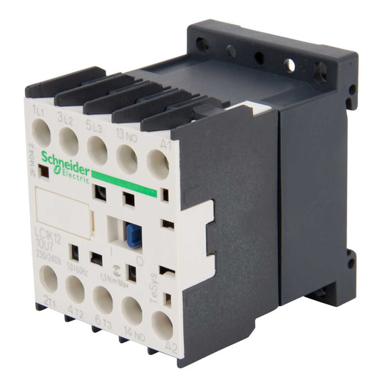 Schneider TeSys 12A Contactor 3 Pole 3 NO Contacts 240V Coil