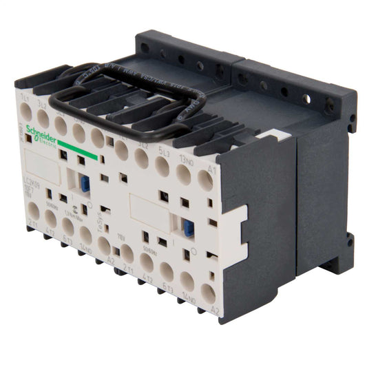 Schneider TeSys 9A Reversing Contactor 3 Pole 3 NO Contacts 110V AC Coil