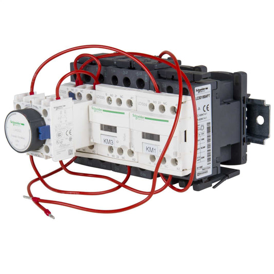 Schneider TeSys 18A 230V AC Star/Delta Rail Mounted Starter