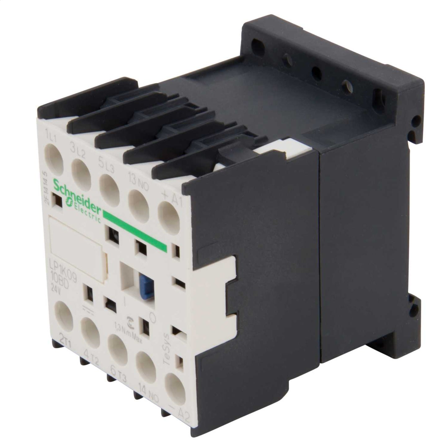 Schneider TeSys 9A Contactor 3 Pole 3 NO Contacts 24V DC Coil