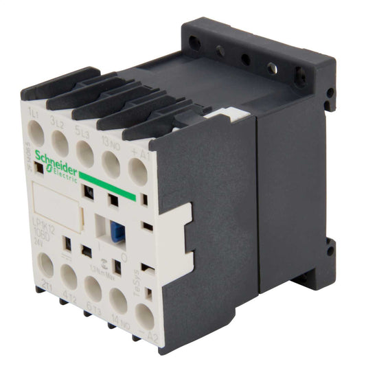 Schneider TeSys 12A Contactor 3 Pole 3 NO Contacts 24V DC Coil