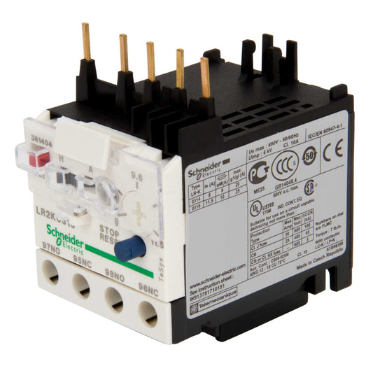 Schneider TeSys 8 - 11.5A Differential Thermal Overload Relay