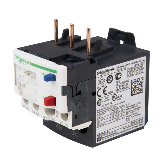 Schneider TeSys 5.5 - 8.0A Thermal Overload Relay
