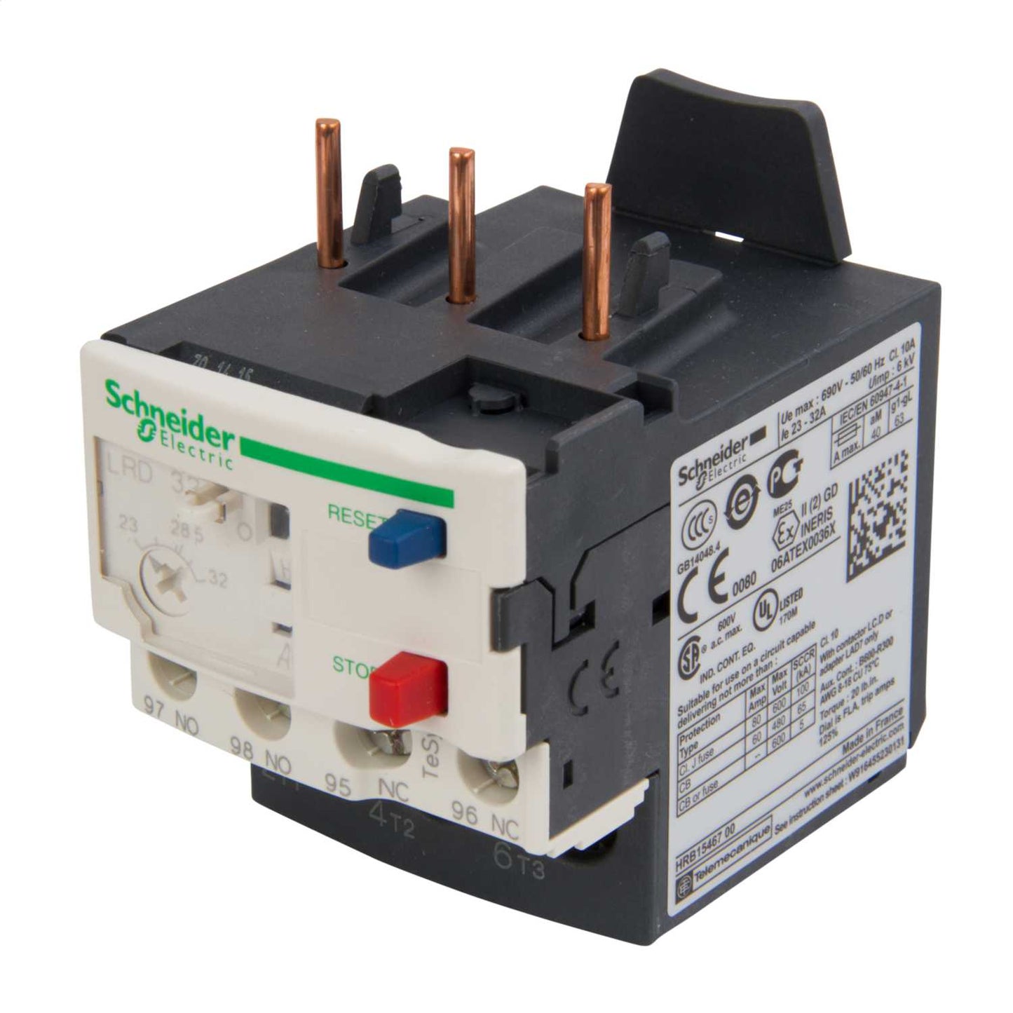 Schneider TeSys 23 - 32A Thermal Overload Relay