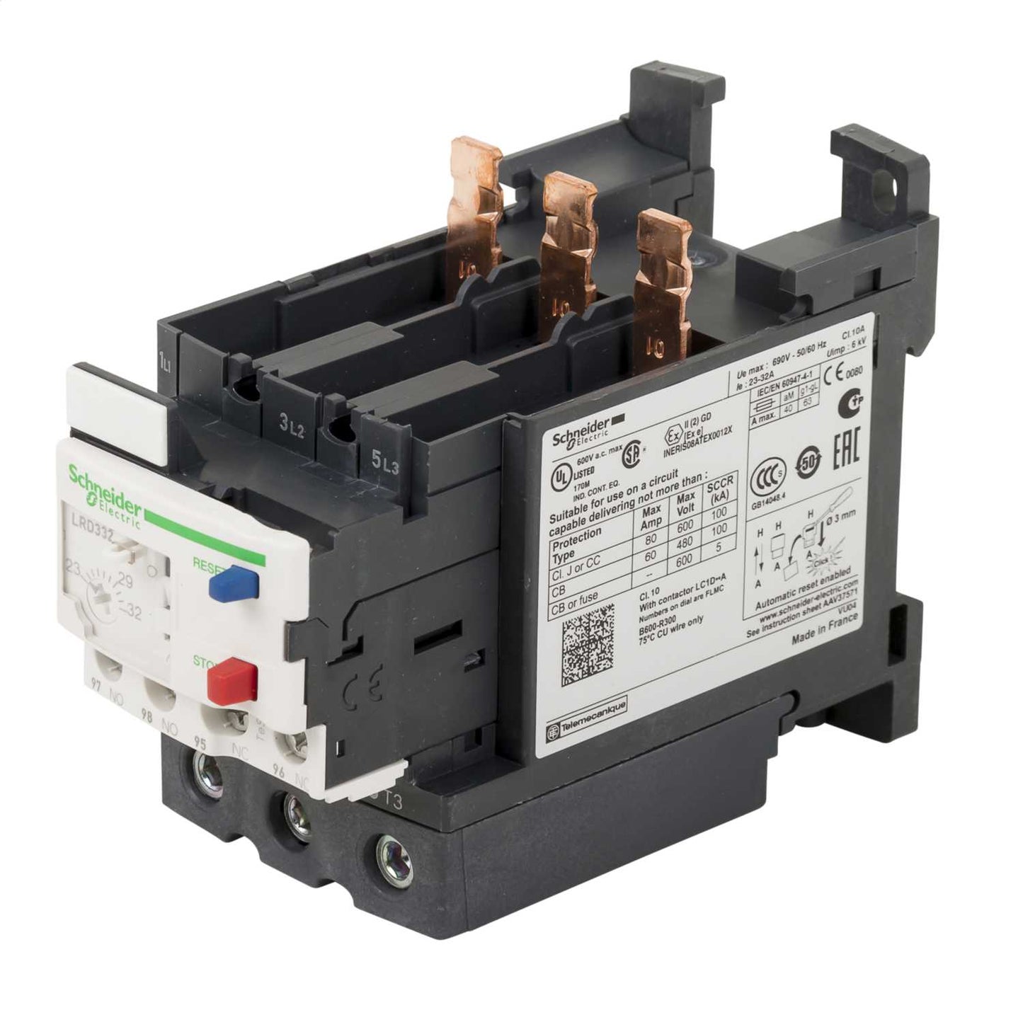 Schneider TeSys 23 - 32A Thermal Overload Relay