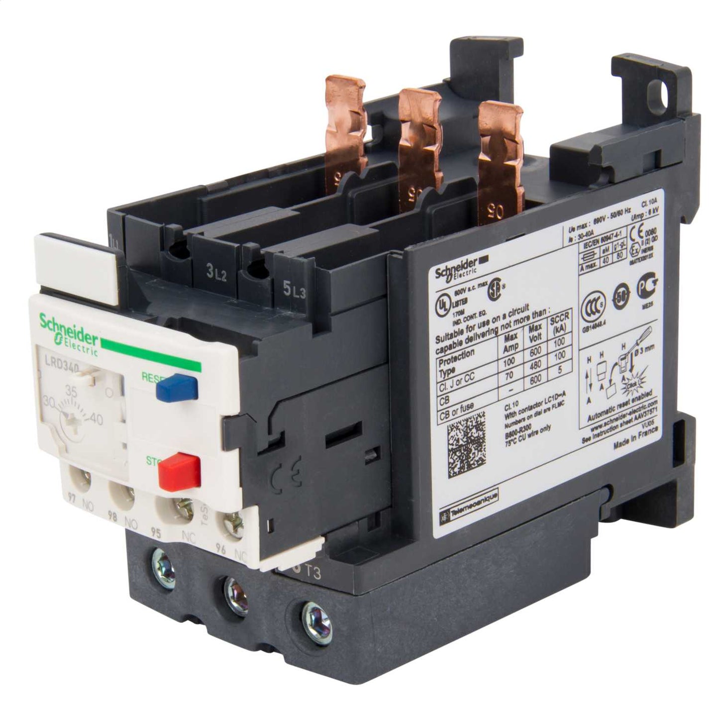 Schneider TeSys 30 - 40A Thermal Overload Relay