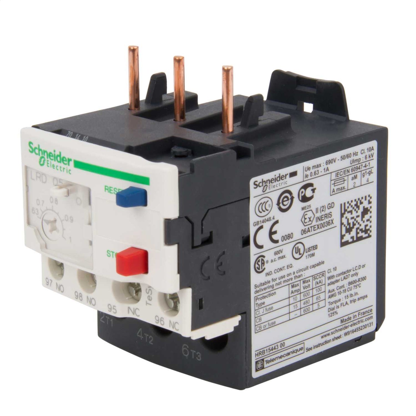 Schneider TeSys 37 - 50A Thermal Overload Relay