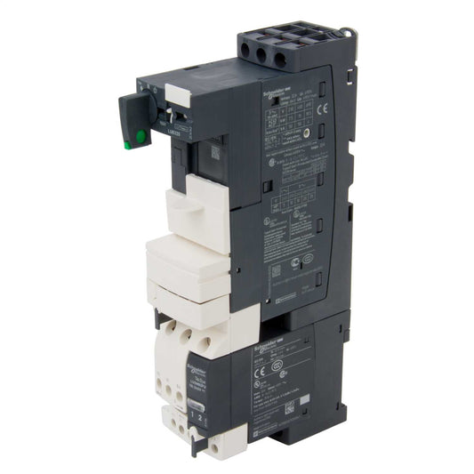 Schneider TeSys 32A Reversing Power Base 3 Pole 110V - 220V DC Control