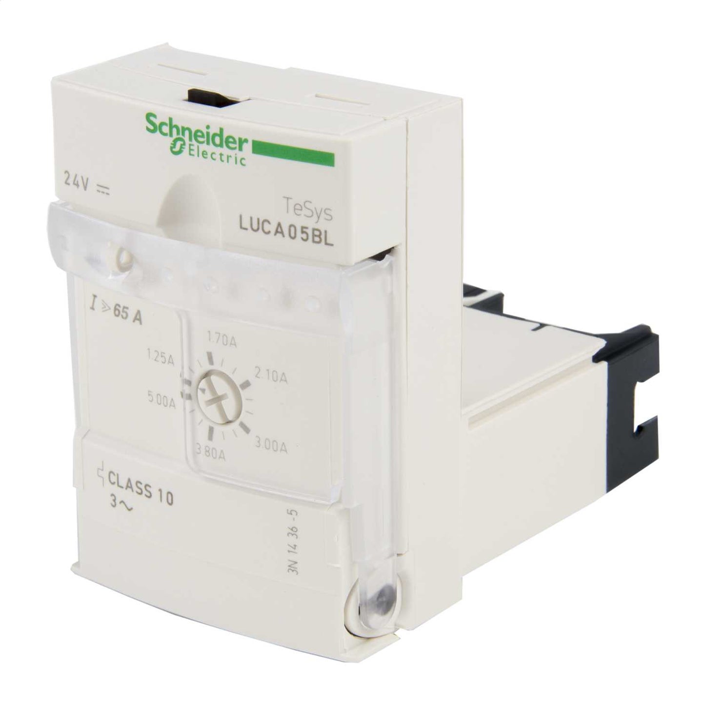 Schneider TeSys 1.25A to 5A 24V DC Standard Control Unit