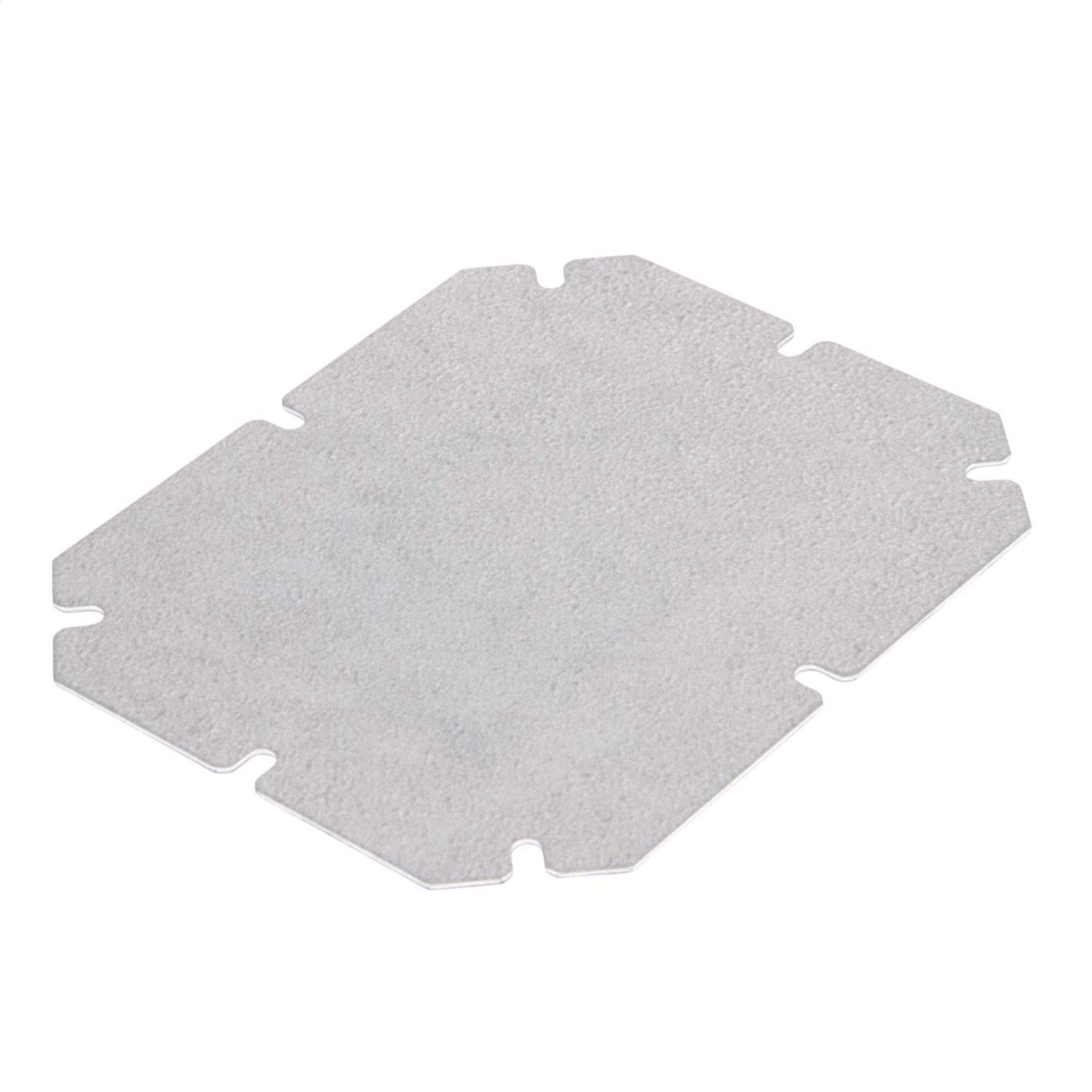 Schneider PanelSet Galvanised Steel Mounting Plate for Boxes 175mm x 150mm