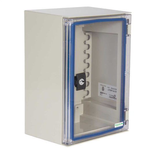 Schneider PanelSet 310mm x 215mm x 160mm GRP Enclosure IP66 Transparent Door