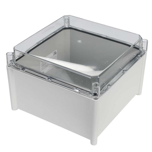 Schneider PanelSet 270mm x 270mm x 180mm GRP Enclosure with Transparent Cover IP65