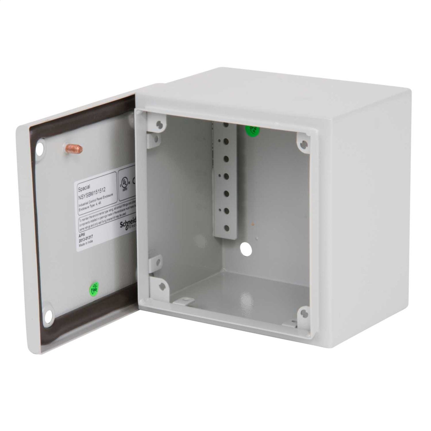 Schneider PanelSet 150mm x 150mm x 120mm Steel Enclosure IP66