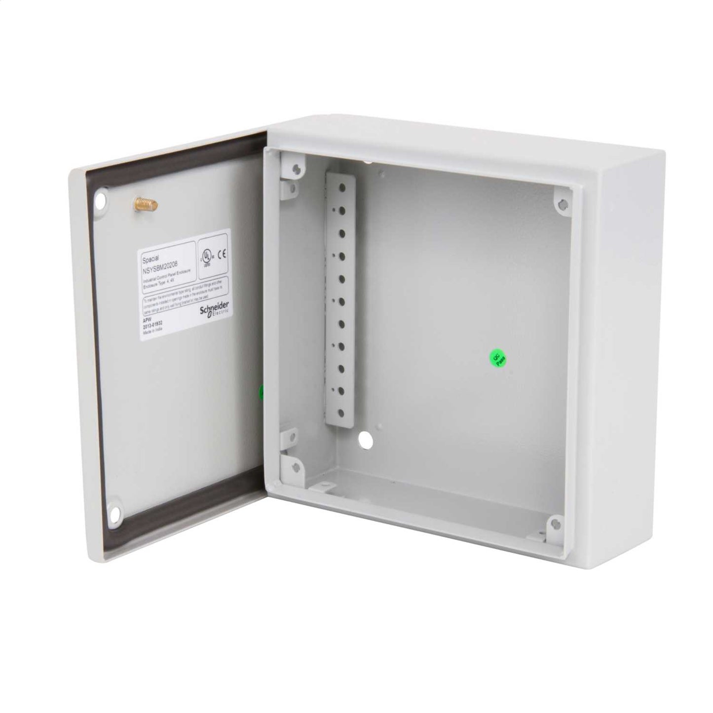 Schneider PanelSet 200mm x 200mm x 80mm Steel Enclosure IP66