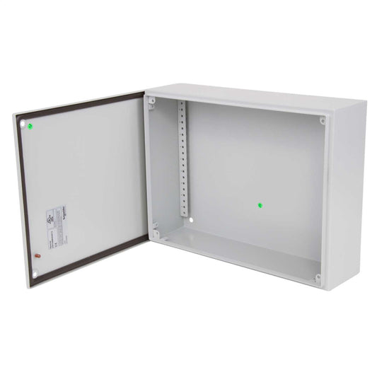 Schneider PanelSet 300mm x 400mm x 120mm Steel Enclosure IP66