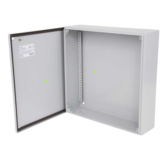 Schneider PanelSet 400mm x 400mm x 120mm Steel Enclosure IP66