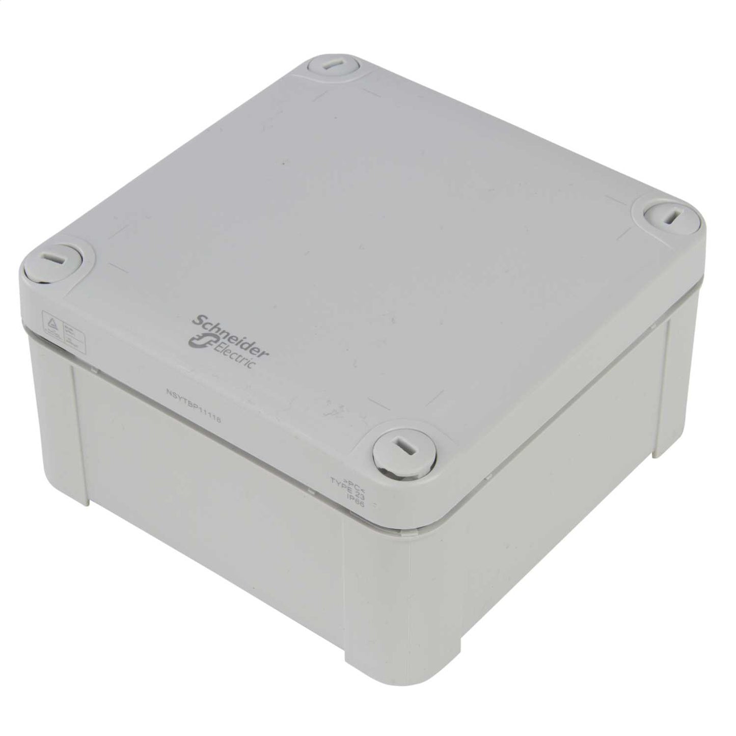 Schneider PanelSet 116mm x 116mm x 62mm Polycarbonate Enclosure IP66