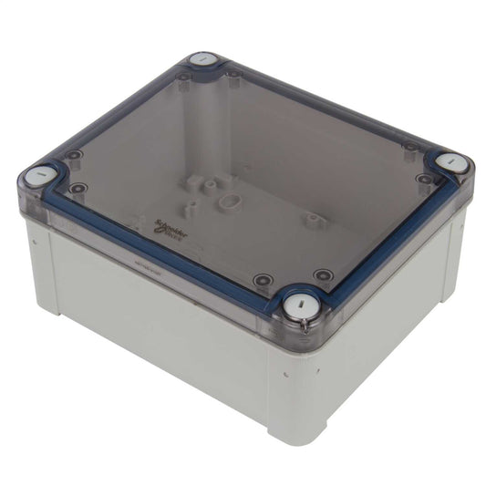 Schneider PanelSet 192mm x 164mm x 87mm ABS Enclosure with Transparent Lid IP66