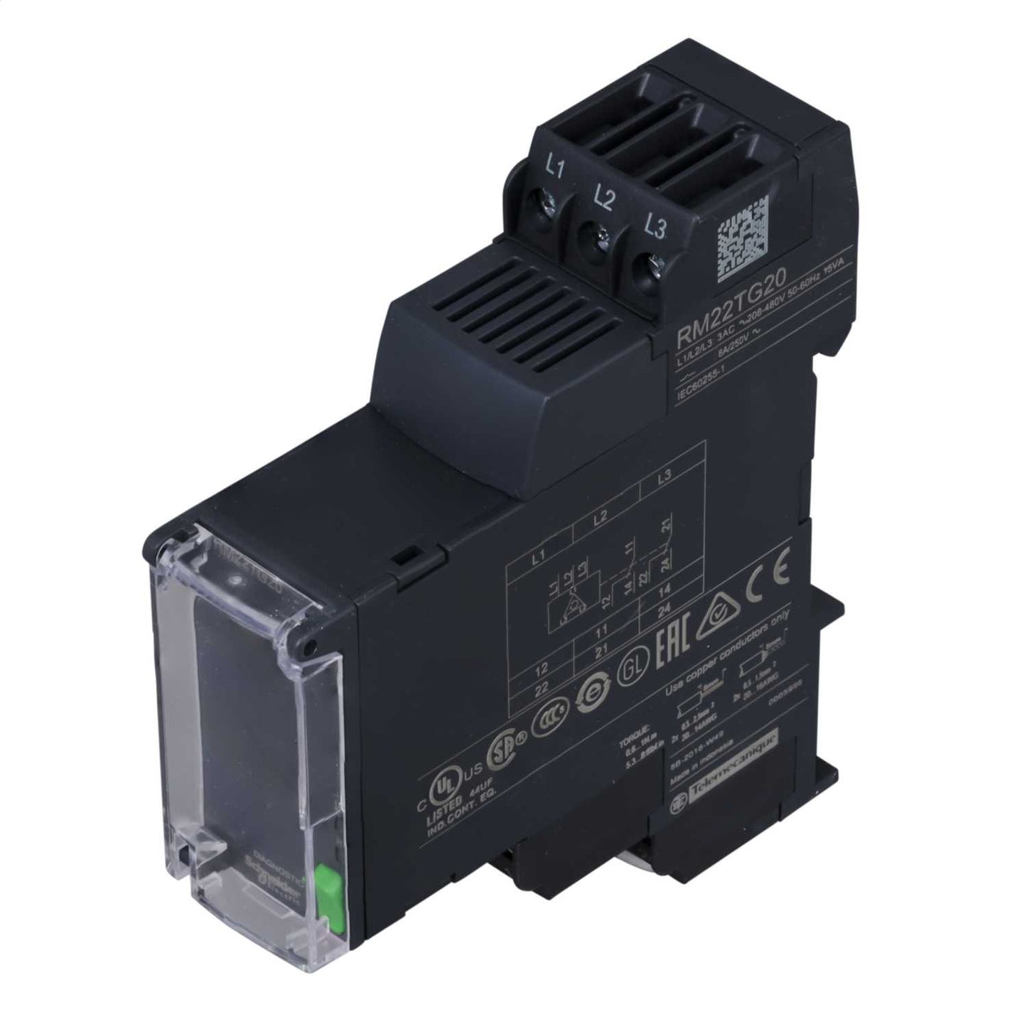 Schneider Harmony Relay Zelio RM4-T 3 Phase Network Control Relay