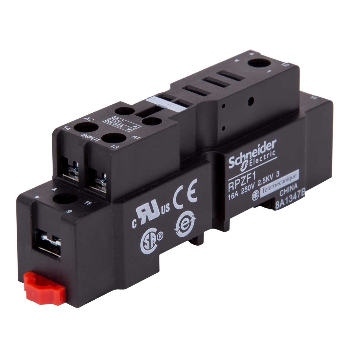 Schneider Harmony Relay 16A Mixed Contact Relay Base