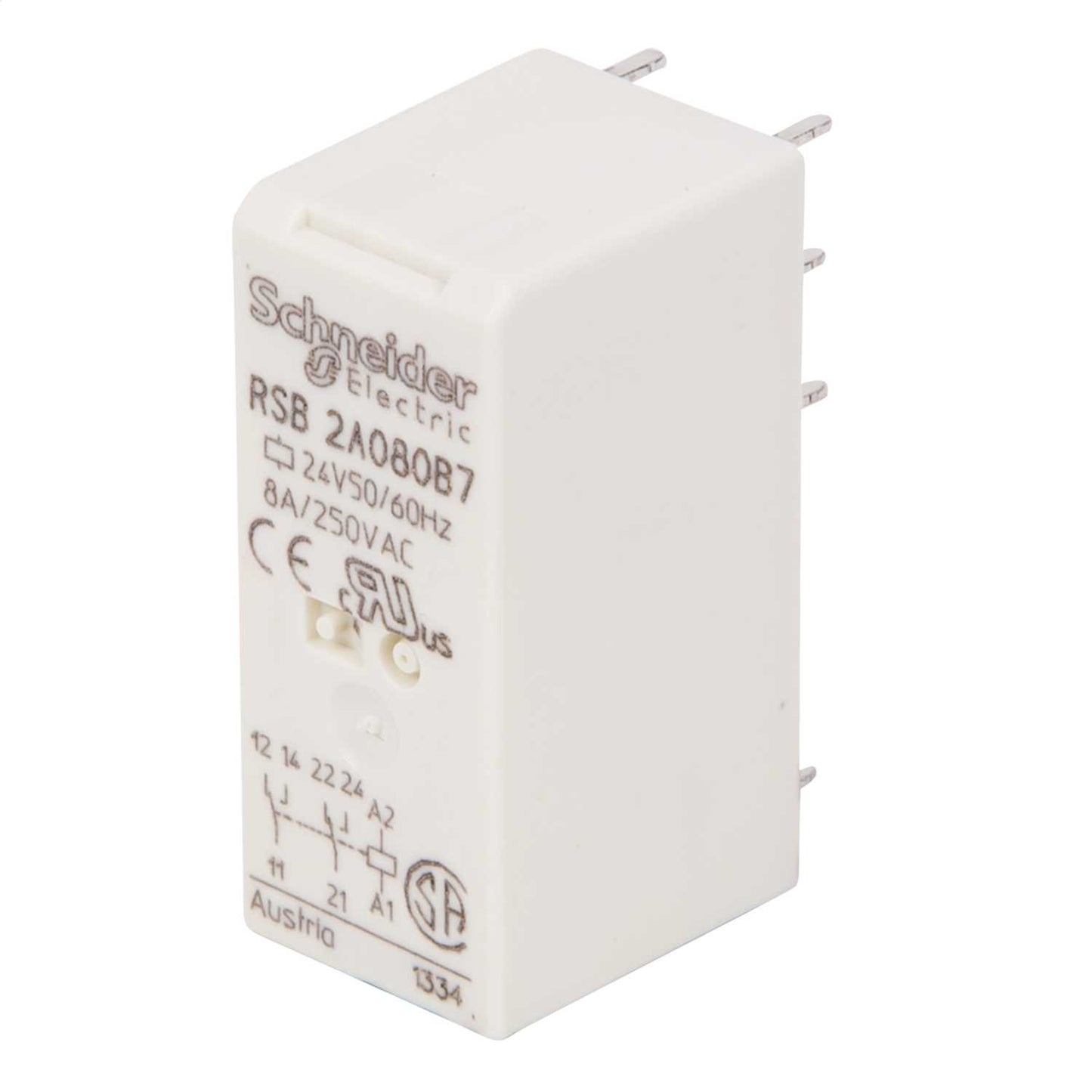 Schneider Harmony Relay 8 Pin 8A 24V AC Interface Plug In Relay