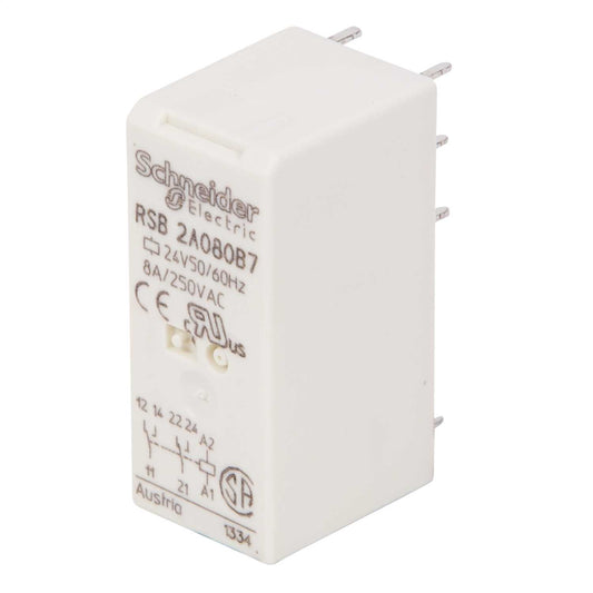 Schneider Harmony Relay 8 Pin 8A 24V AC Interface Plug In Relay