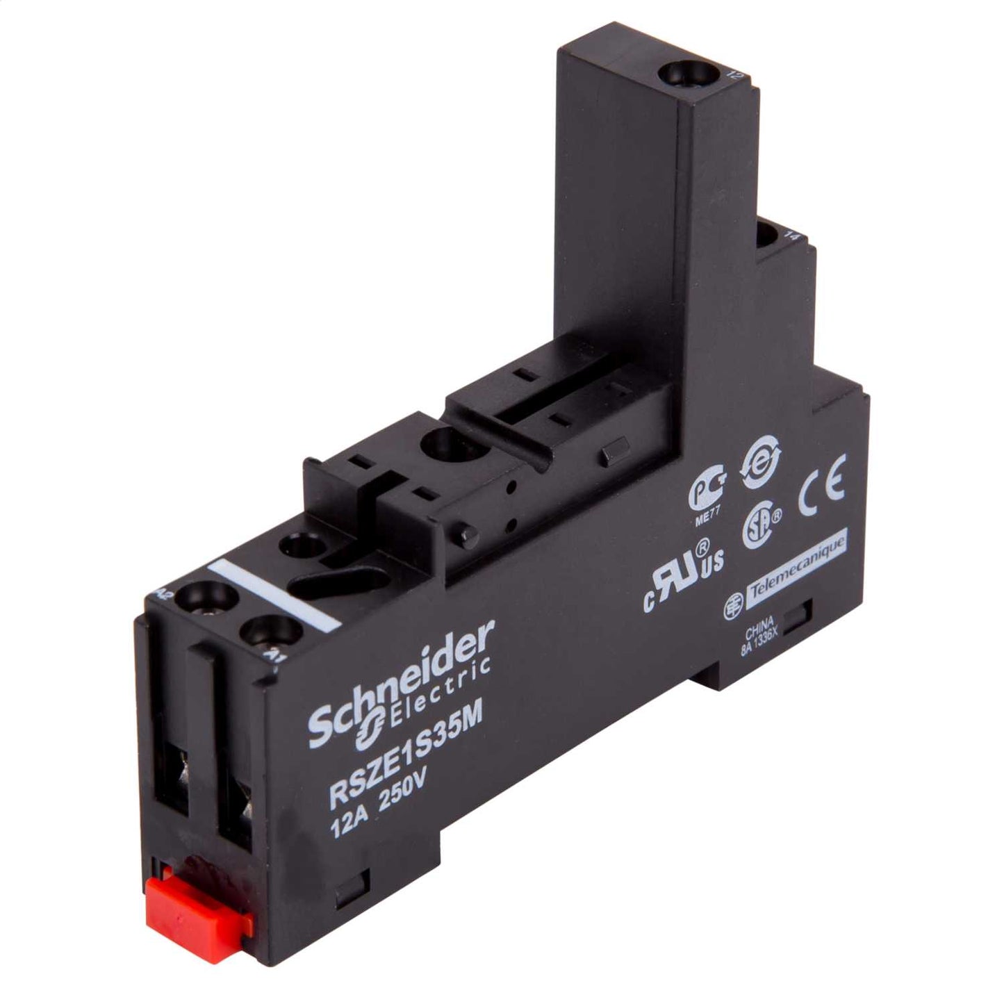 Schneider Harmony Relay 12A Plug In Relay Base with Screw Connector