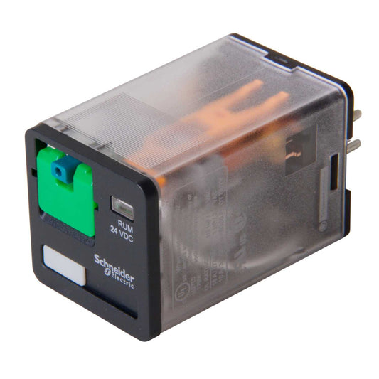 Schneider Harmony Relay 8 Pin 24V 10A DC Universal Plug-in Relay