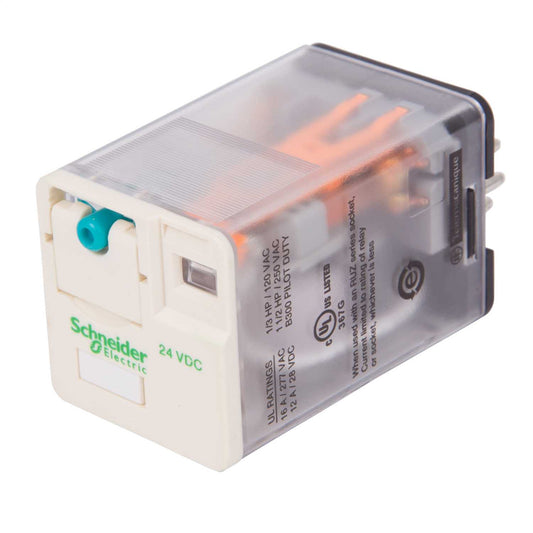 Schneider Harmony Relay 11 Pin 120V AC 10A Universal Plug-in Relay