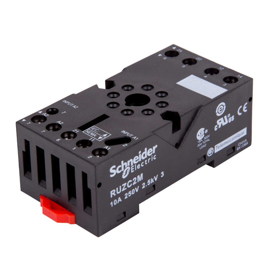 Schneider Harmony Relay 8 Pin 10A Mixed Contact Relay Base