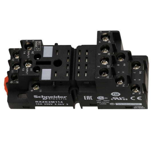Schneider Harmony Relay 10A Mixed Contact Relay Base