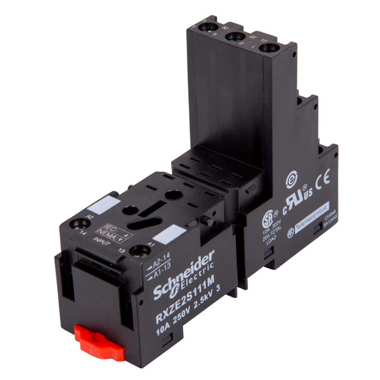 Schneider Harmony Relay Zelio RXM3 10A Mixed Contact Relay Base