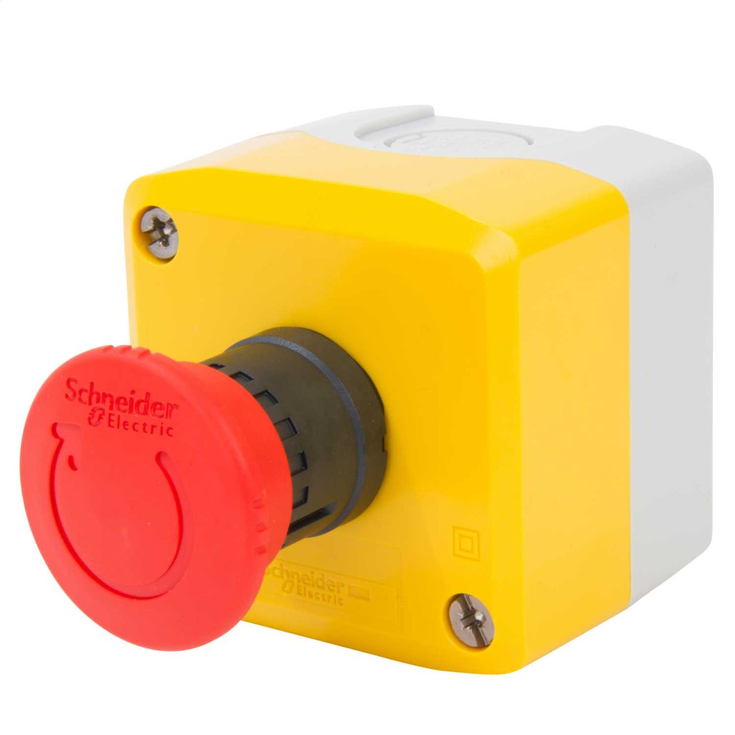 Schneider Harmony Emergency Stop Twist Release Pushbutton Station IP66
