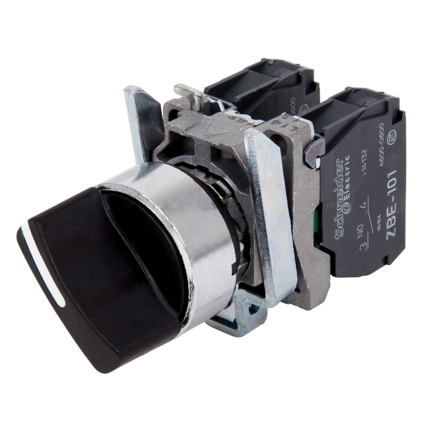 Schneider Harmony 2 Position 1 NO + 1 NC Selector Switch