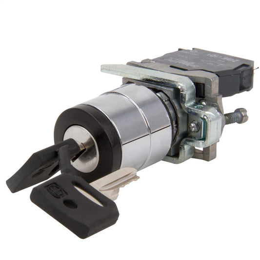 Schneider Harmony Selector Switch 2 Position Spring Return 1 NO Contact