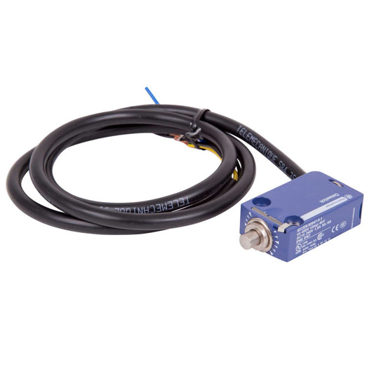 Telemecanique Sensor Limit Switch Metal End Plunger 1 NC + 1N O Snap (1m Cable Length)