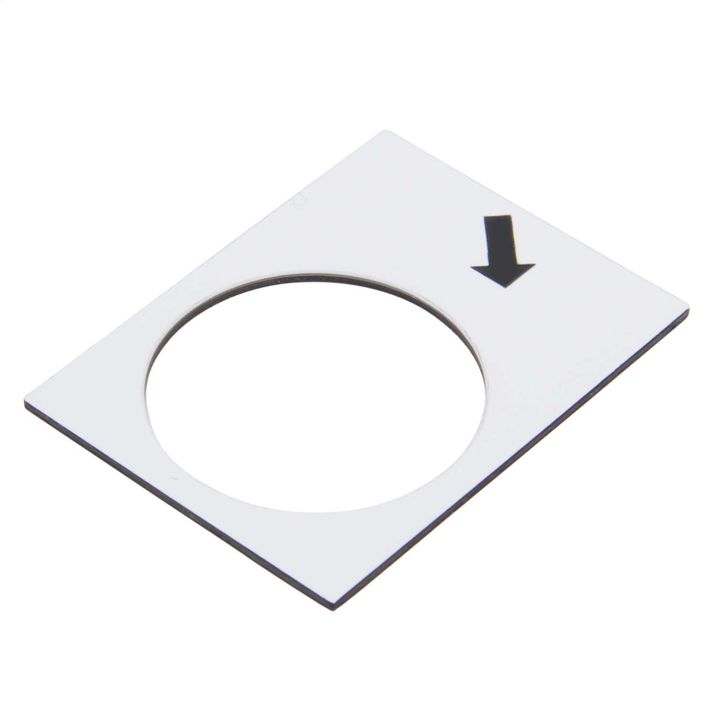 Schneider Harmony 30mm x 40mm Forward Slow Legend Plate White