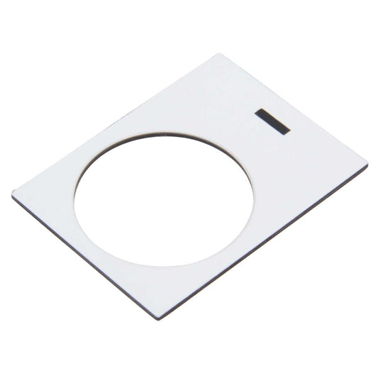 Schneider Harmony 30mm x 40mm Start Legend Plate White