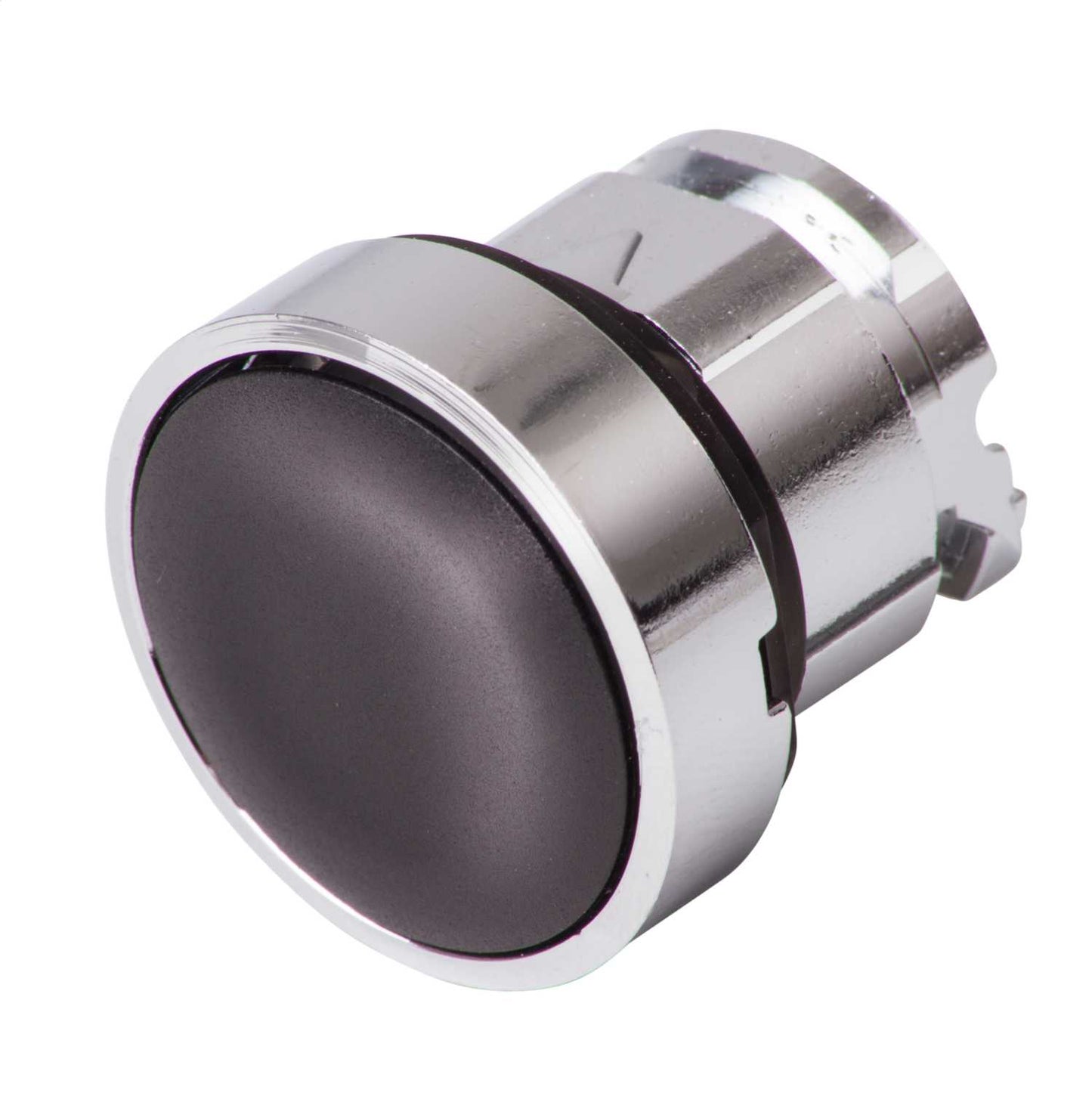 Schneider Harmony Pushbutton Head Spring Return Flush Unmarked Black
