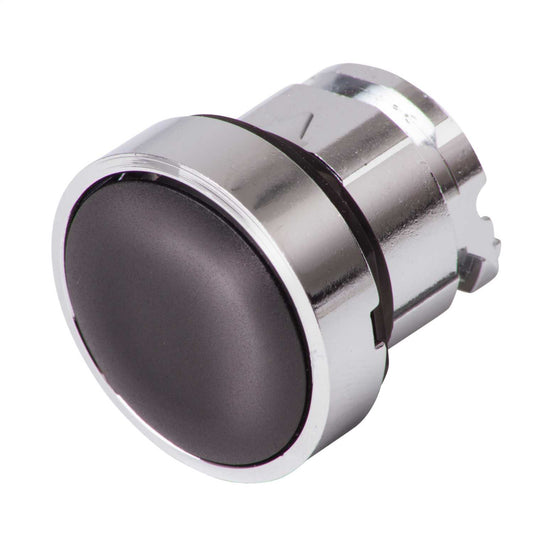 Schneider Harmony Pushbutton Head Spring Return Flush Unmarked Black