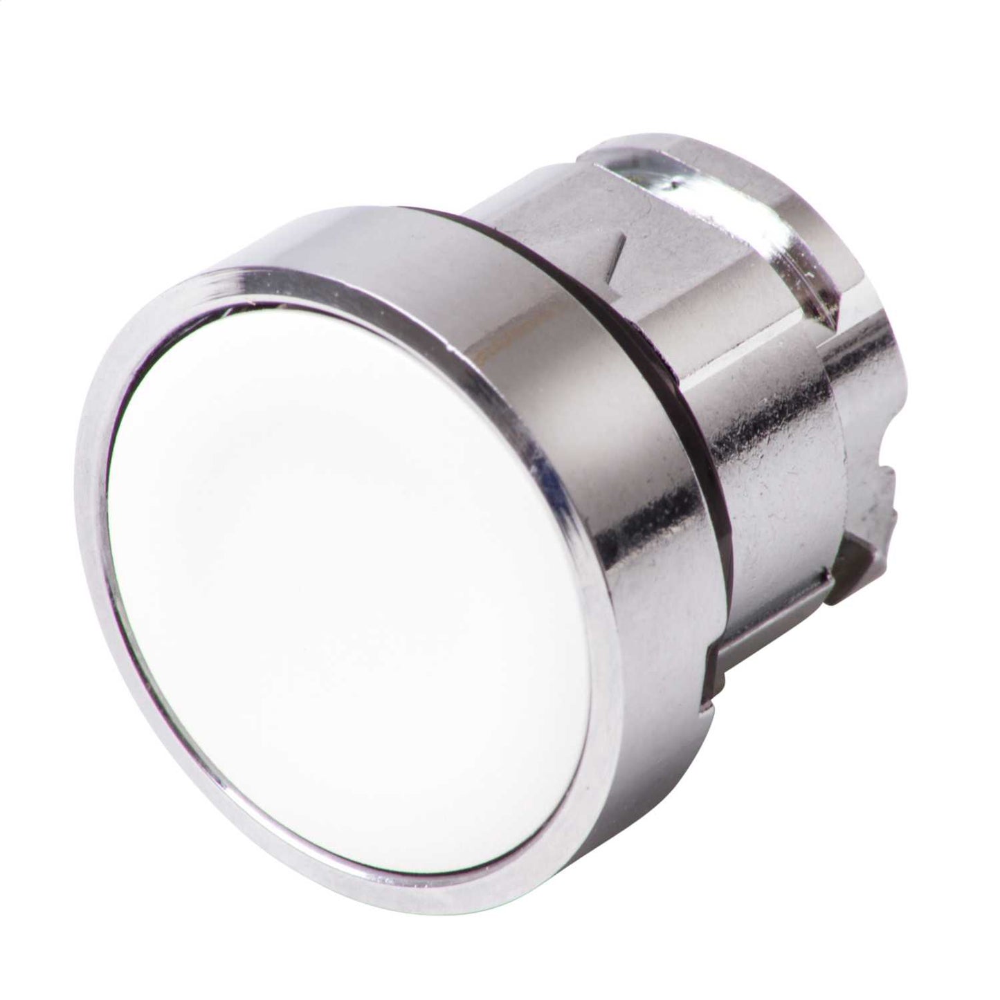 Schneider Harmony Flush Momentary Pushbutton White