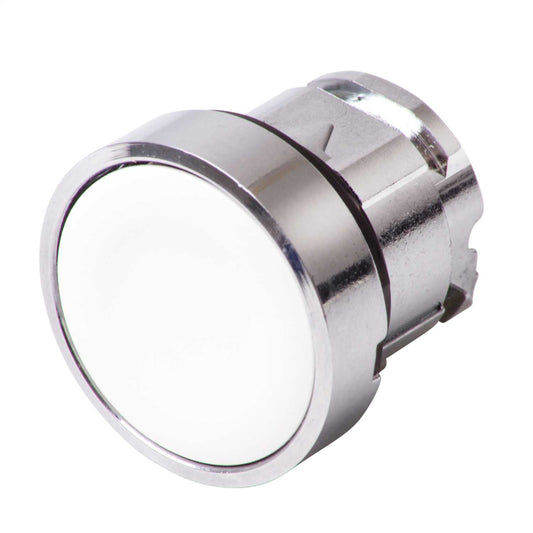 Schneider Harmony Flush Momentary Pushbutton White
