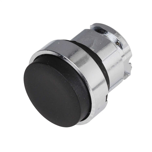 Schneider Harmony Projecting Momentary Pushbutton Black