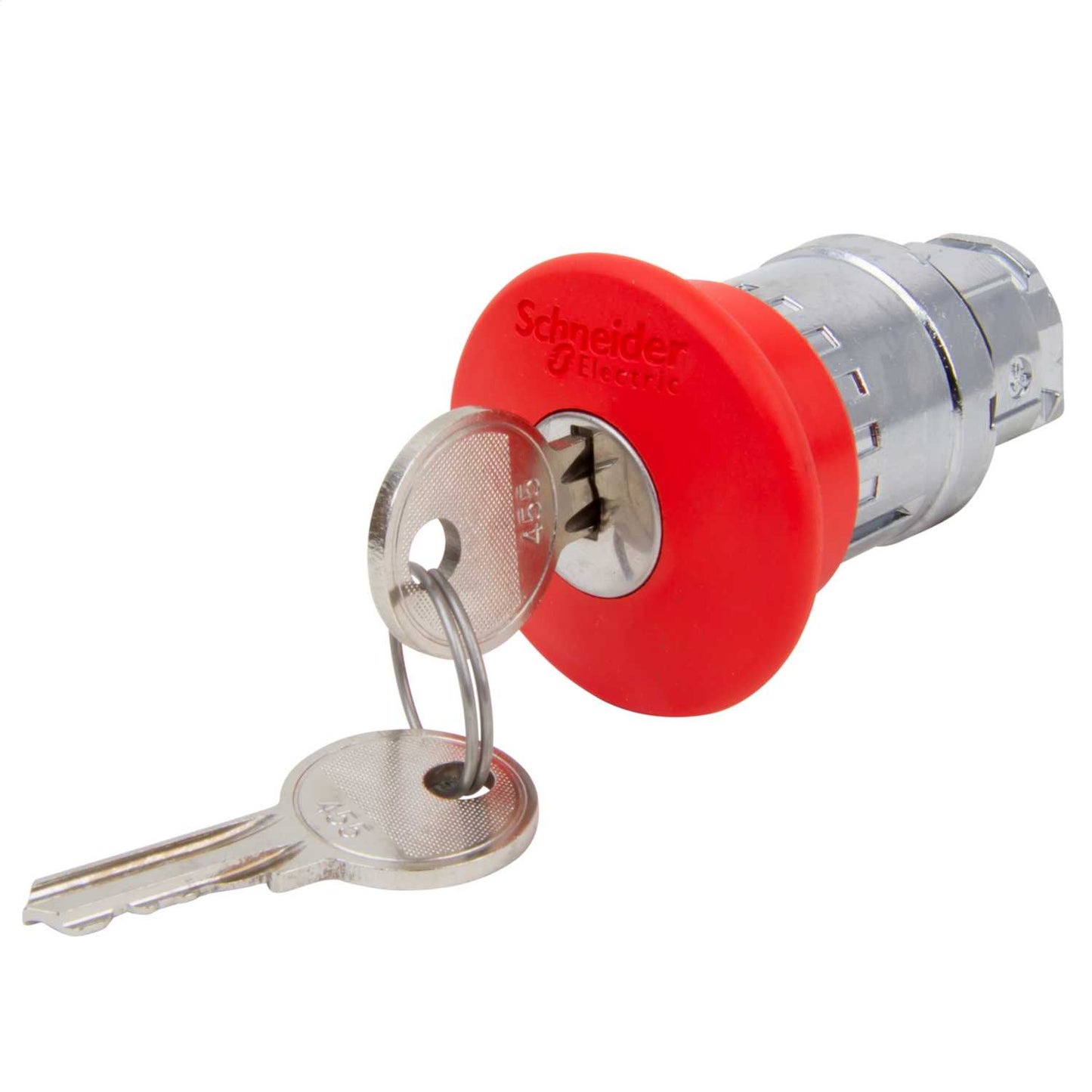 Schneider Harmony Emergency Stop Mushroom Head Key Release Pushbutton Red
