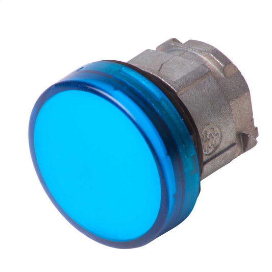 Schneider Harmony Pilot Light Head Plain Blue Lens for Integral LED