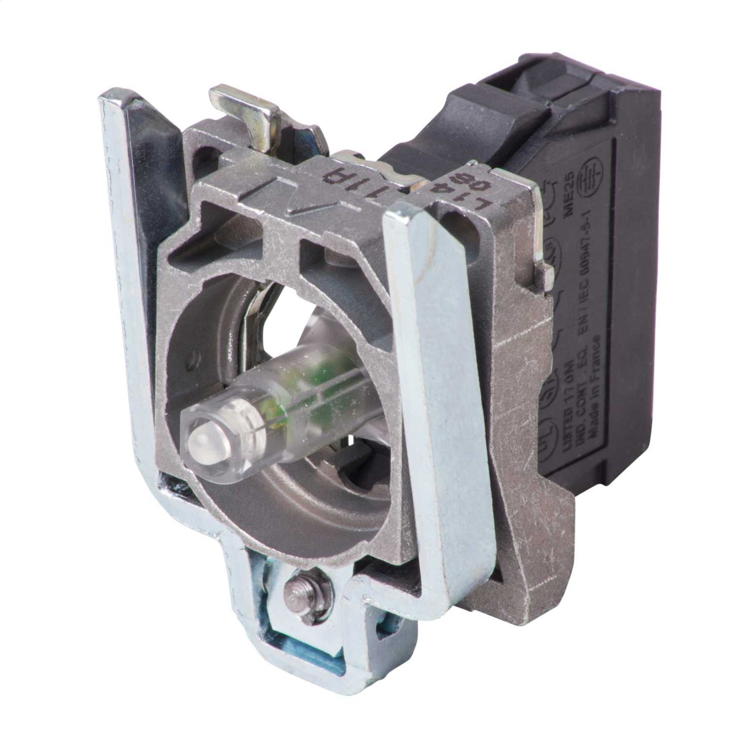 Schneider Harmony Light Block with Body Fixing Collar Integral LED 24 to 120V Blue